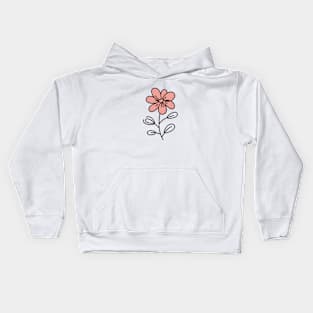 grow at your own peace Kids Hoodie